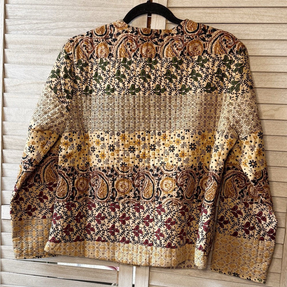Young Threads Bohemian Patchwork Blazer. Size Sma… - image 9